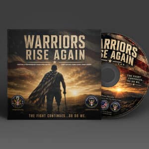 Warriors Rise Again CD album cover and disc – Pearl Street Records.