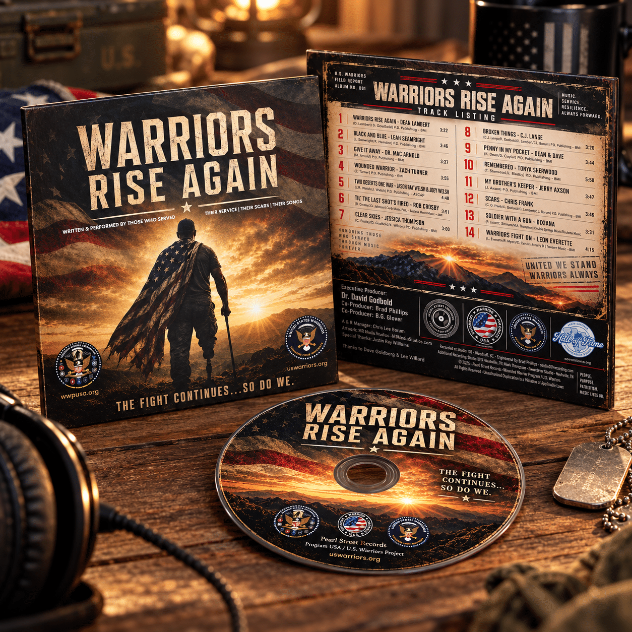 Warriors Rise Again – CD Album - Image 2